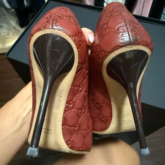 Gucci heels 38.5 - Picture 7 of 8